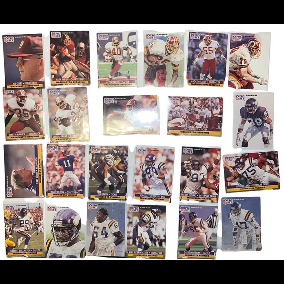 1991 NFL  PRO SET FOOTBALL CARDS - Picture 11 of 14